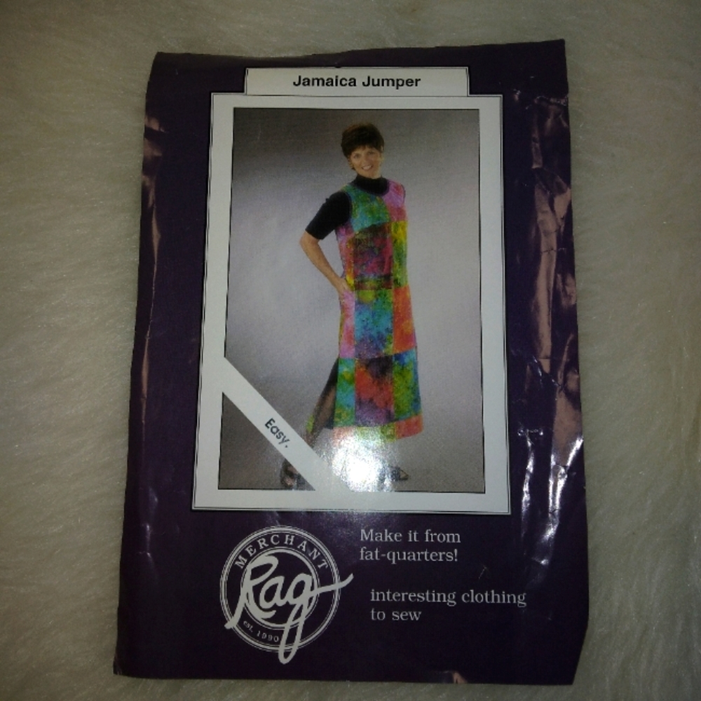 PATTERN The Jamacia Jumper by Rag Merchant make it with fat quarters Siz…